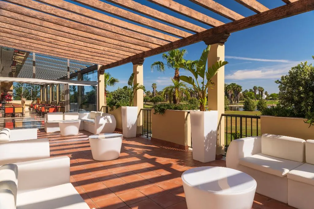 Terrace, Elba Costa Ballena Beach & Thalasso Resort, Costa De La Luz