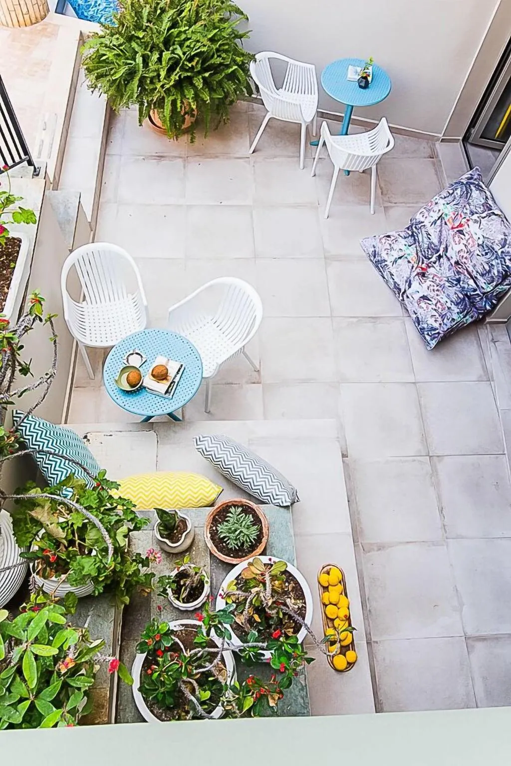 Terrace, Sunshine Boutique Hotel, Crete