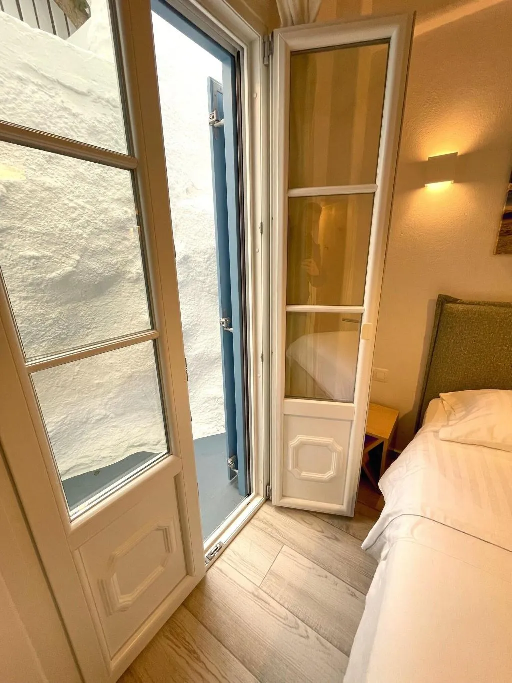 Terrace, Hotel Lefteris, Mykonos
