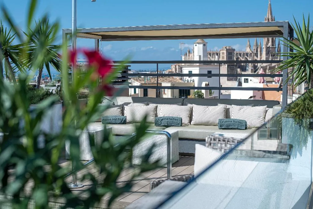 Terrace, Palma Suites Hotel Residence, Majorca