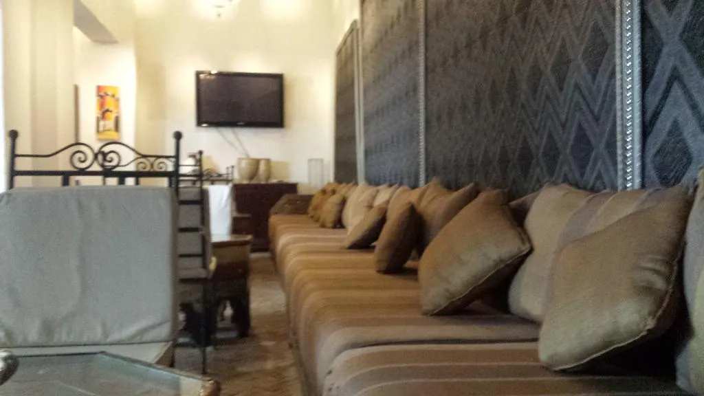 Lobby, Riad Al Mansoura, Marrakech