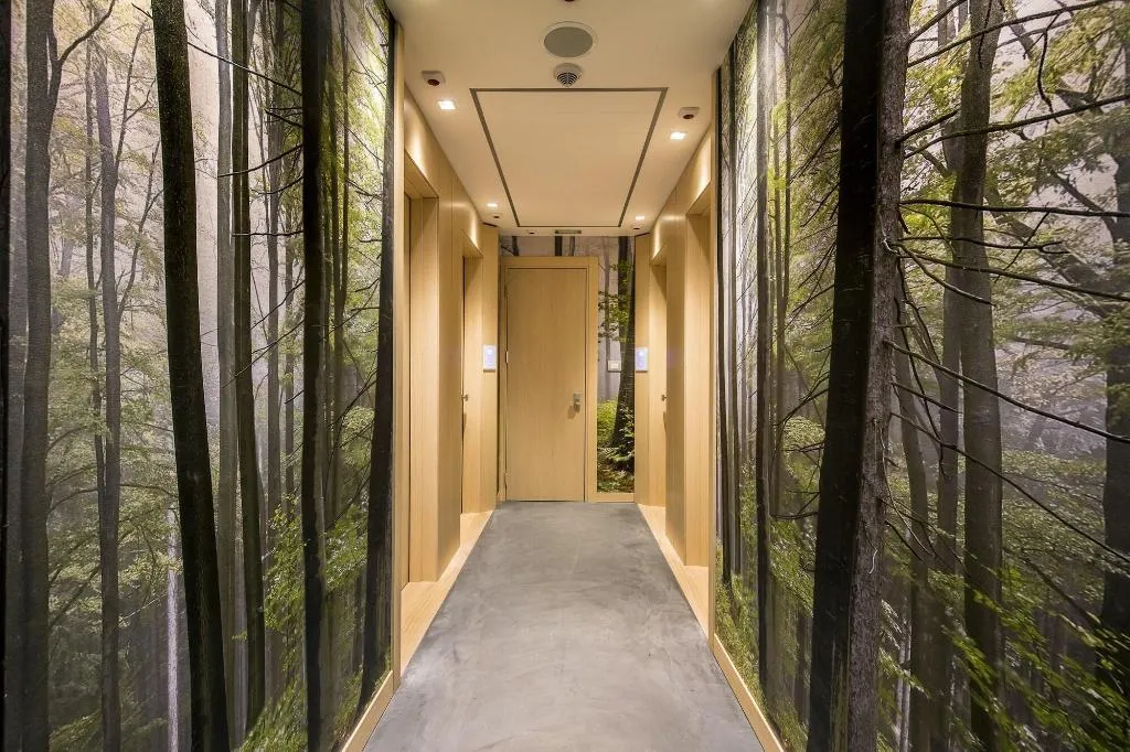 Lobby, 43 Station Hotel, Milan