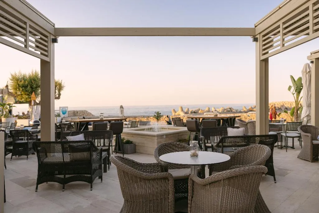 Terrace, Ideon Hotel, Crete