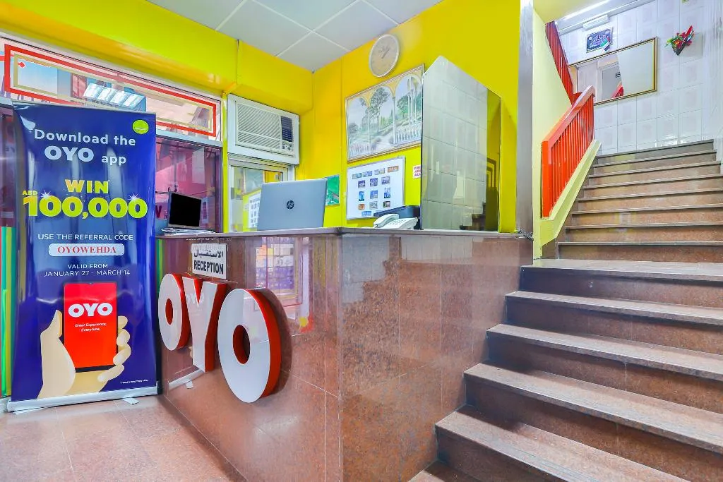 Lobby, OYO 393 Al Wehda Hotel, Dubai