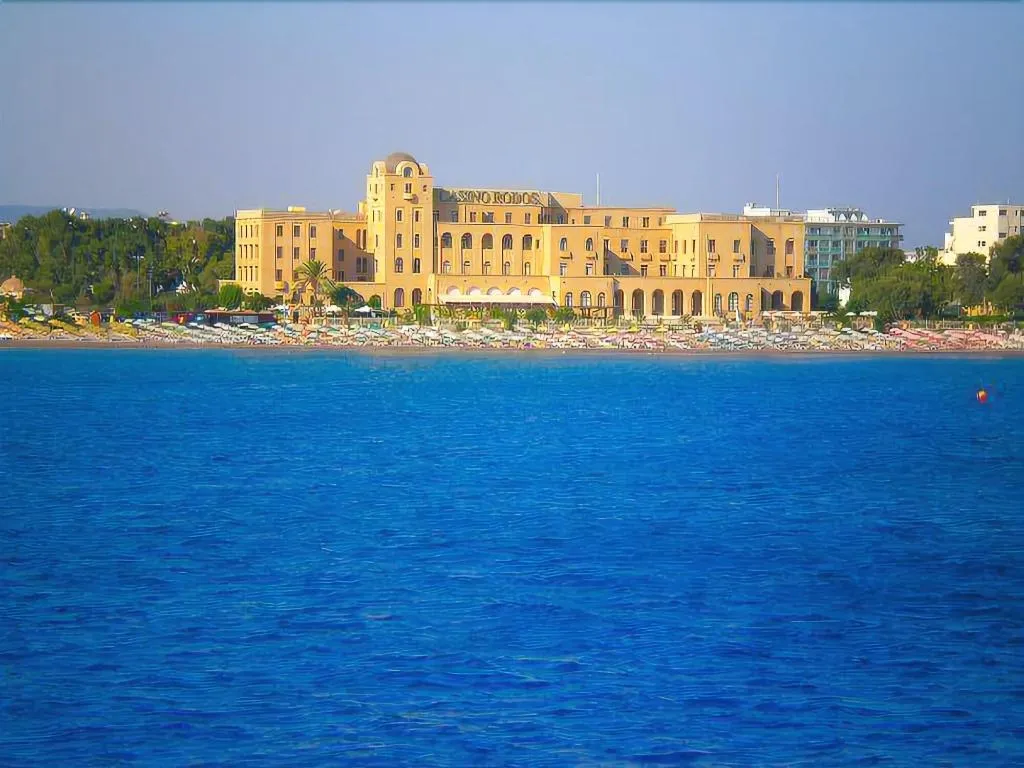 Beach, Grande Albergo Delle Rose, Rhodes