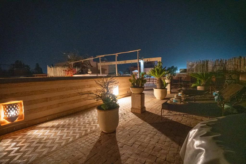 Terrace, Palais Nejma Oriental, Marrakech