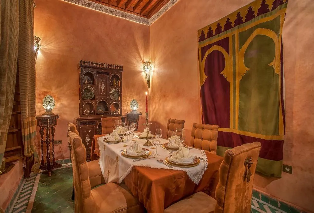 Restaurant, Riad Laurence Olivier, Marrakech