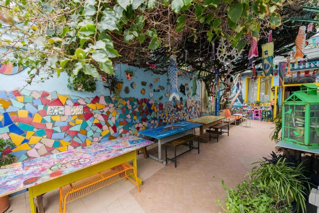 Terrace, Eco Hostel Floreale, Naples