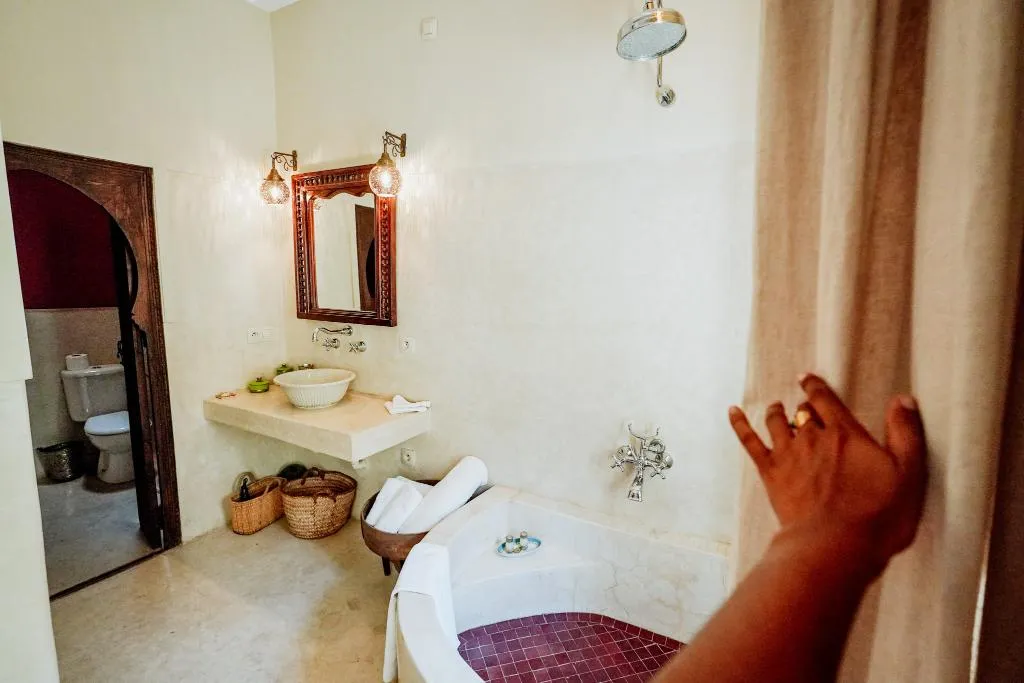 DOUBLE SINGLE USE ONE BEDROOM ONE BATHROOM Room, Riad Dar Ayur, Marrakech