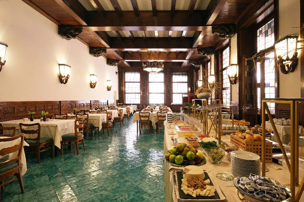 Restaurant, Bettoja Hotel Mediterraneo, Rome