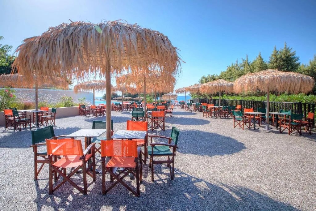 Terrace, Blue Lagoon Village, Kos