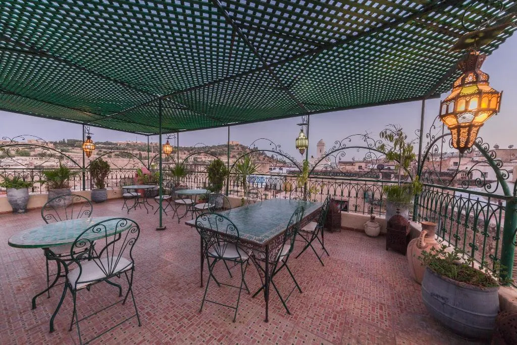 Terrace, Dar Guennoun, Fez