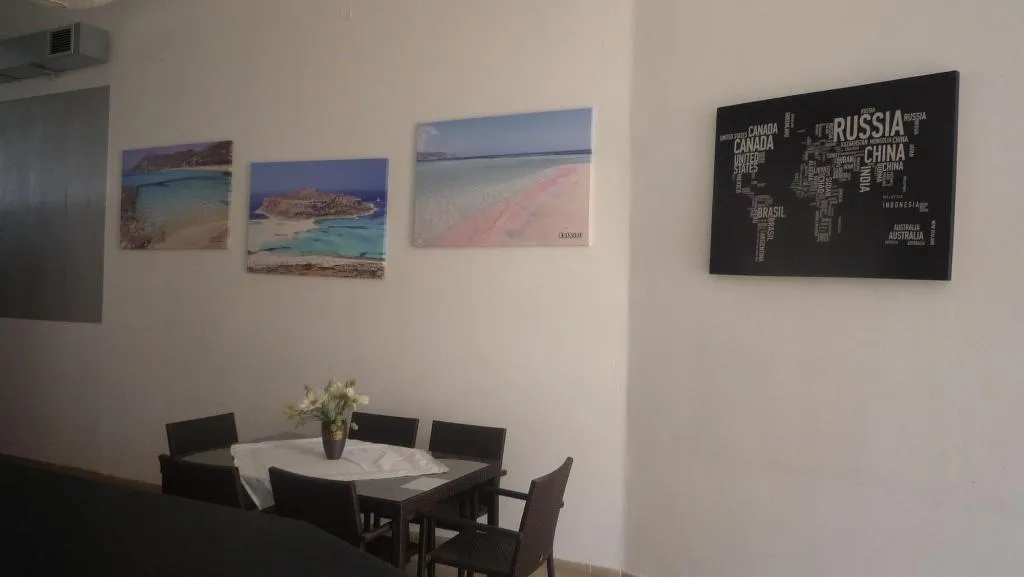 Lobby, Hostel Stylianos Kissamos, Crete