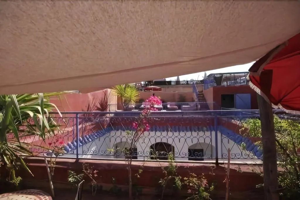 Terrace, Ryad Dar Ganou, Marrakech