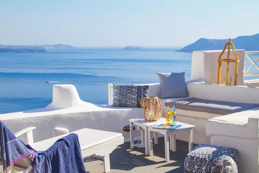 General view, Alexander's Suites, Santorini