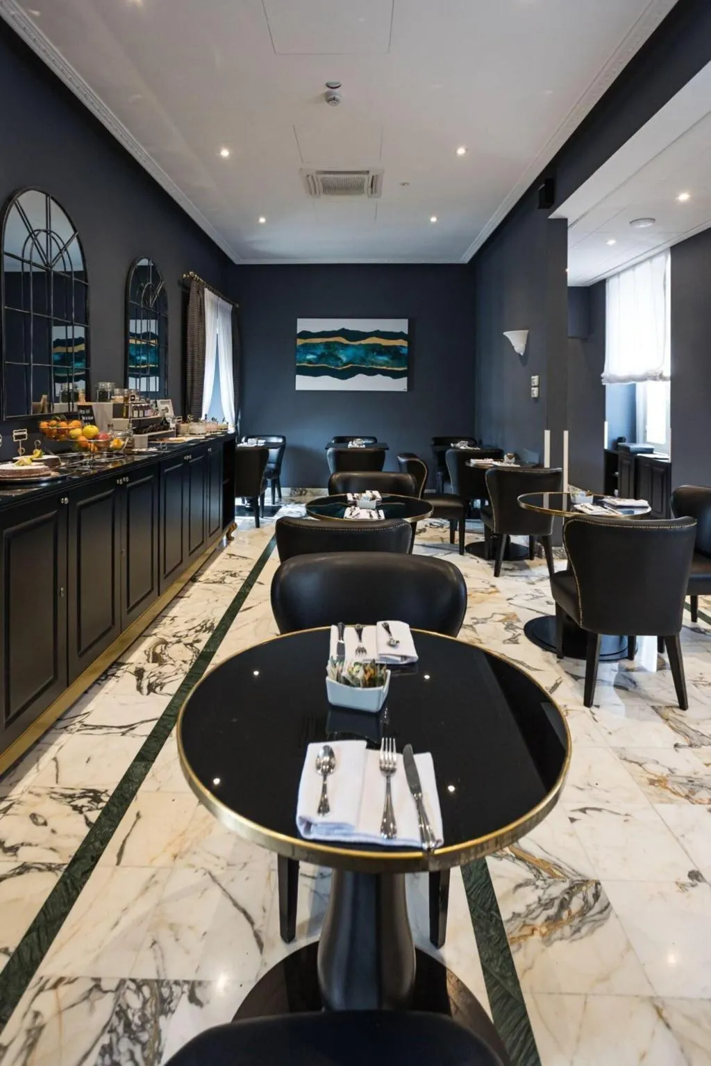 Restaurant, Hotel metro 900, Naples