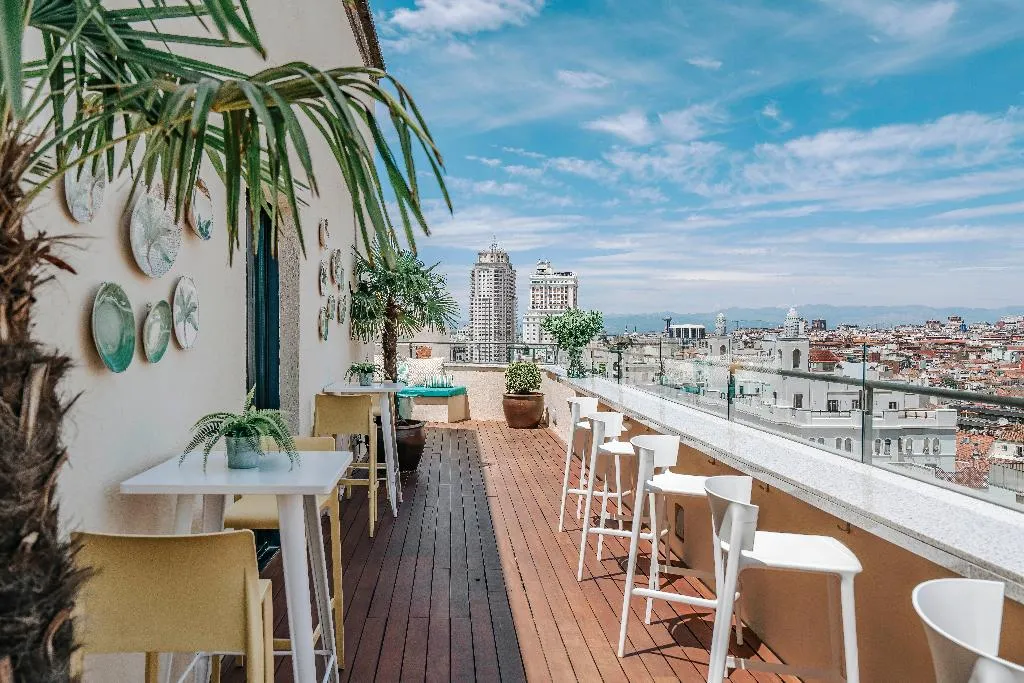 Terrace, Vincci Capitol, Madrid