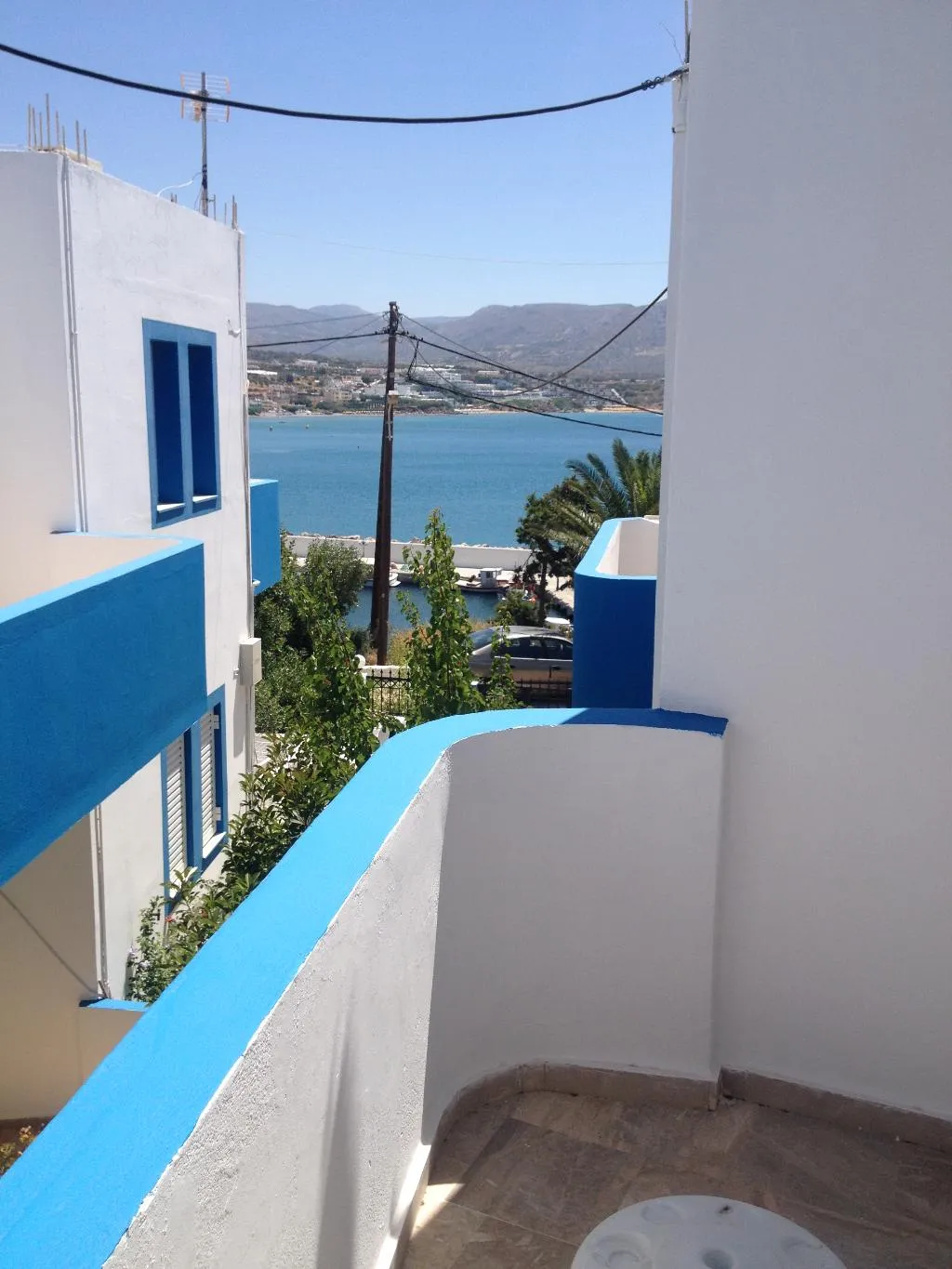 Terrace, Cretasun Apartments, Crete