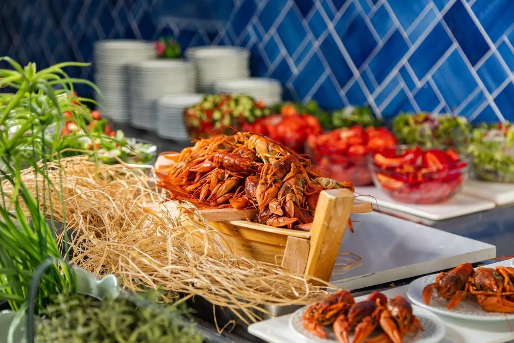 Restaurant, AQI Hydros Club, Antalya