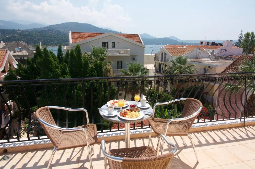 Terrace, Mirabel City Center Hotel, Kefallinia
