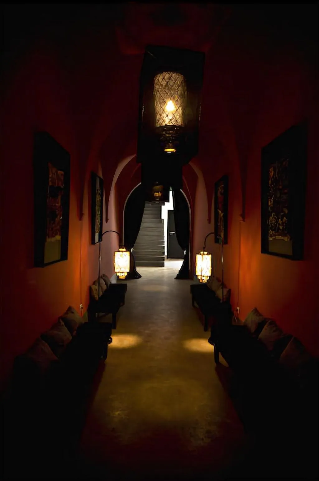 Lobby, Riad First, Marrakech