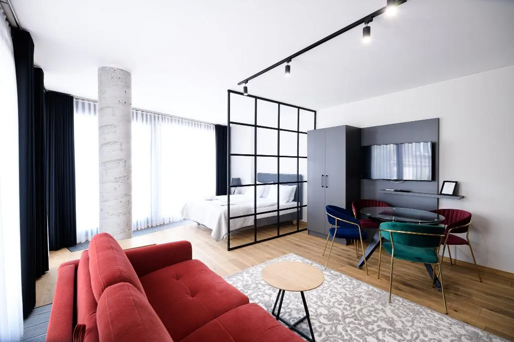 STUDIO DELUXE Room, Aparthotel Inspire Miodova Residence, Krakow