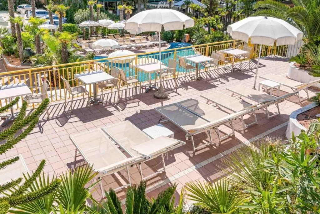 Terrace, Park Hotel Pineta, Venice