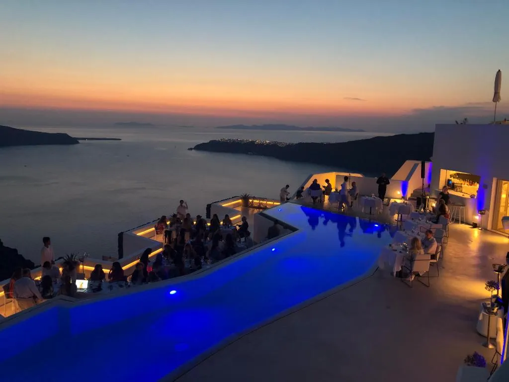 Restaurant, Grace Hotel Santorini, Santorini