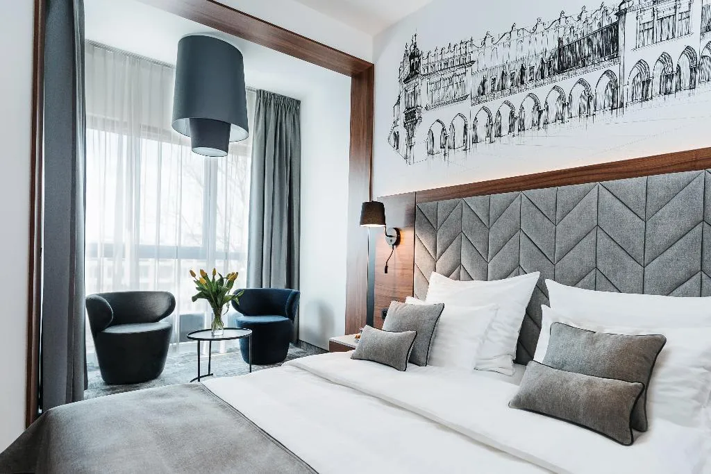 DOUBLE ONE BED Room, Focus Hotel Premium Kraków, Krakow
