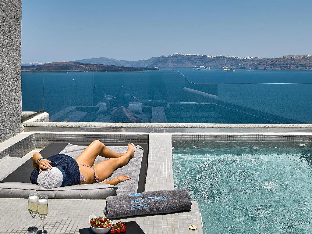 Room, Acroterra Rosa Luxury Suites & Spa, Santorini