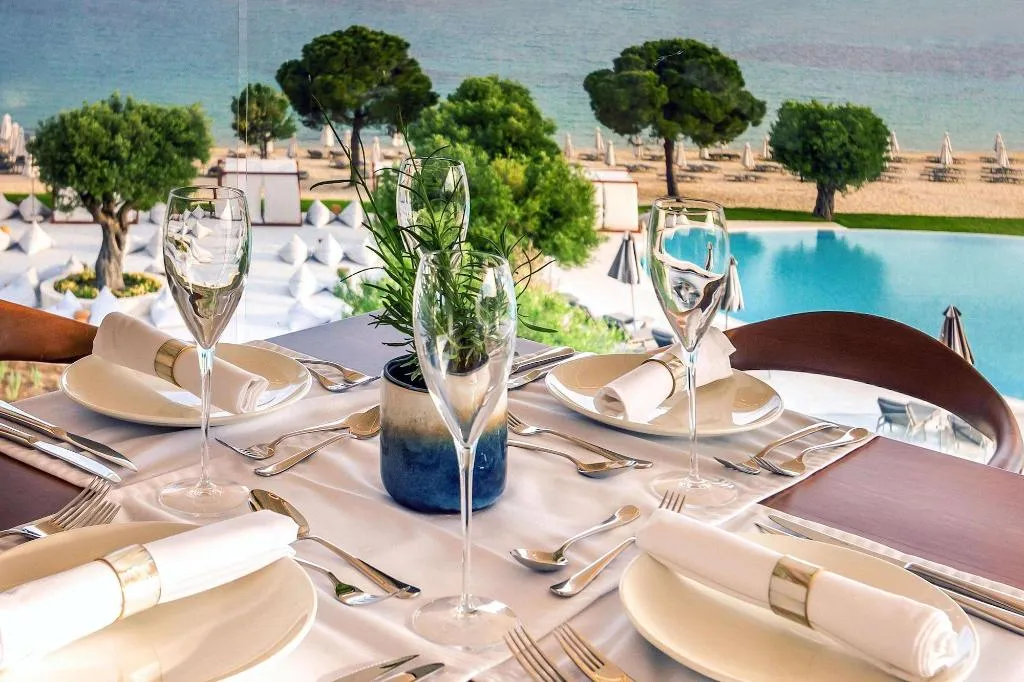 Restaurant, Ammoa Luxury Hotel & Spa Resort, Halkidiki