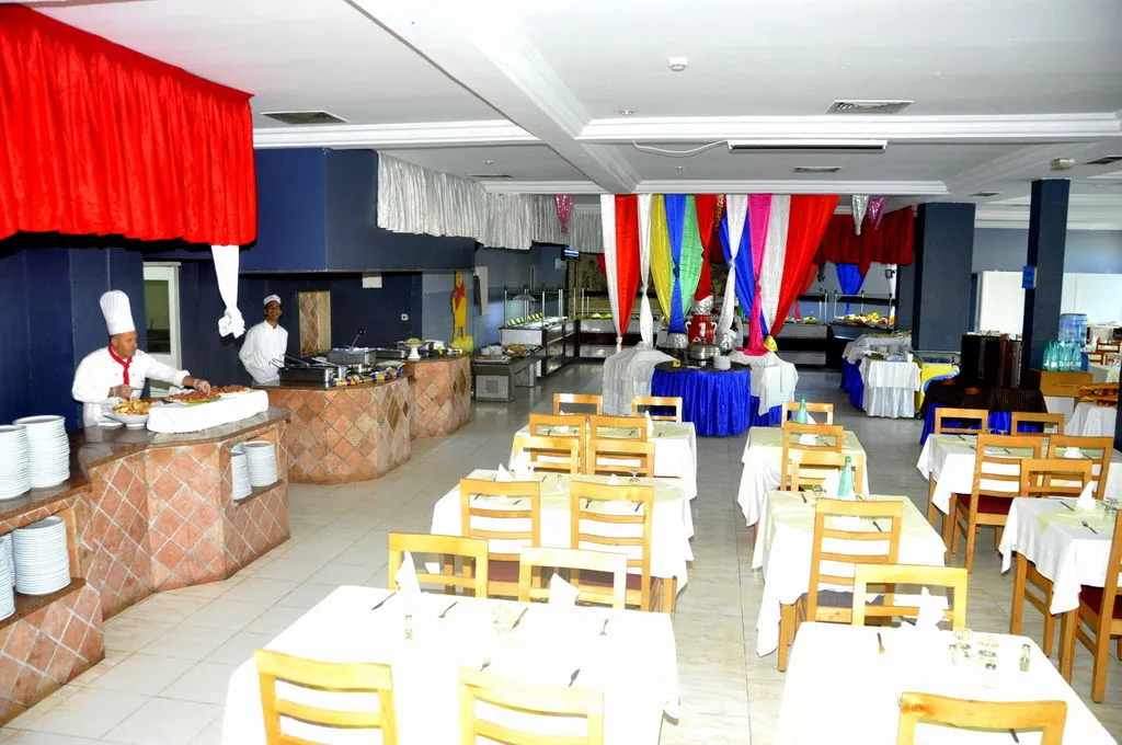 Restaurant, Diana Beach, Tunisia
