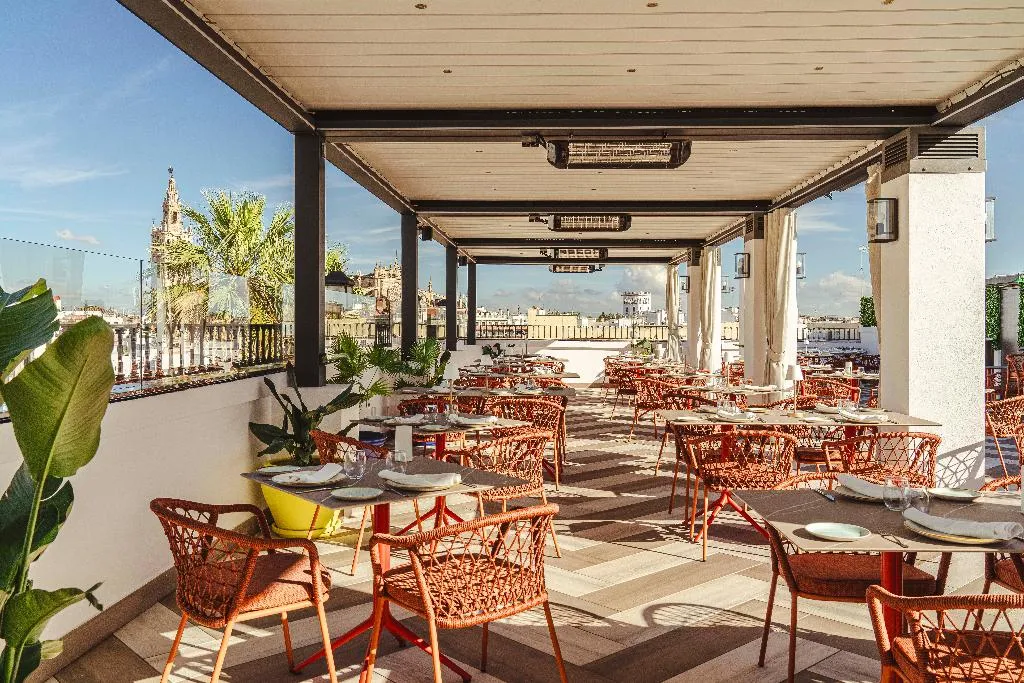 Terrace, Vincci la Rabida, Seville