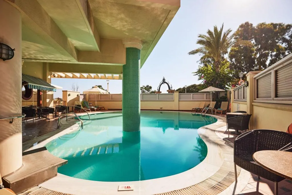 Pool, Mediterranean Hotel, Rhodes