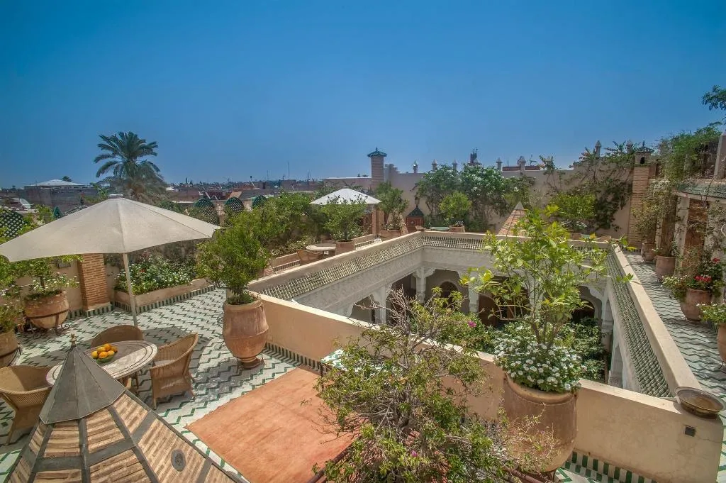 Terrace, Riad Laurence Olivier, Marrakech