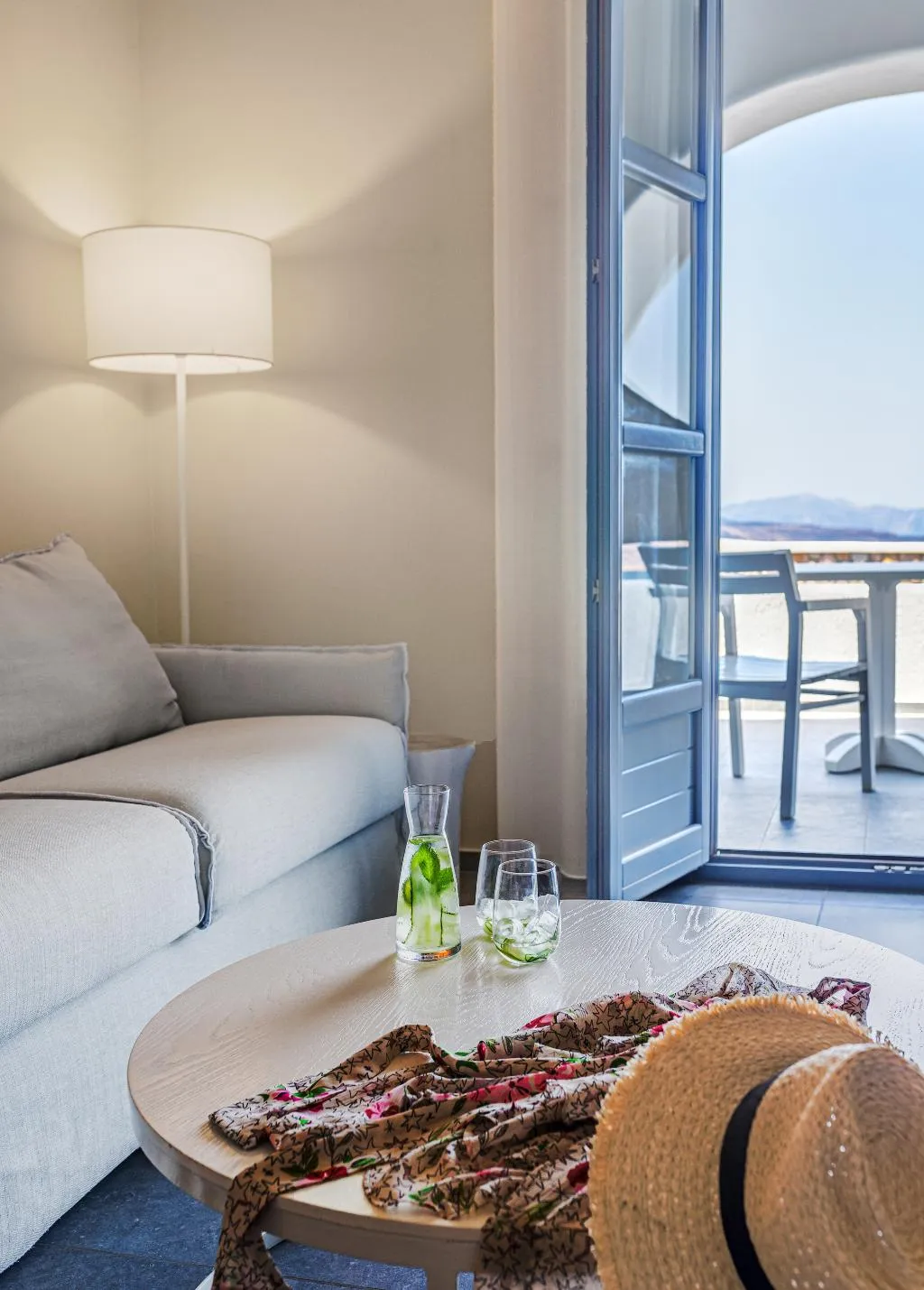SUITE WITH JACUZZI Room, Acroterra Rosa Luxury Suites & Spa, Santorini