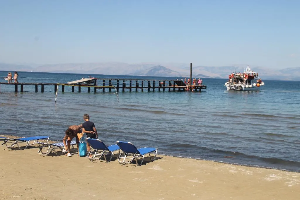 Beach, Akti Panela, Corfu