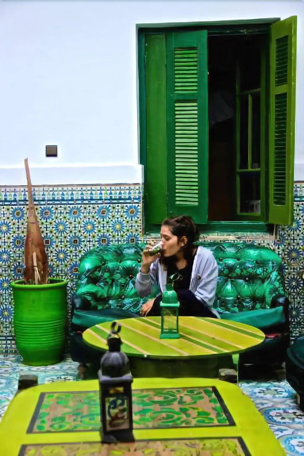 Restaurant, Kaktus Hostel, Marrakech