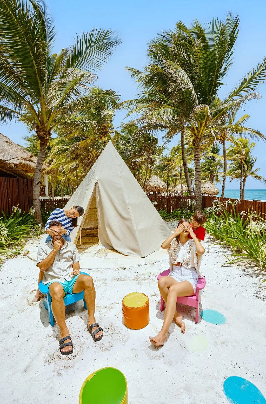 Beach, Family Selection At Grand Palladium Kantenah, Cancun Area
