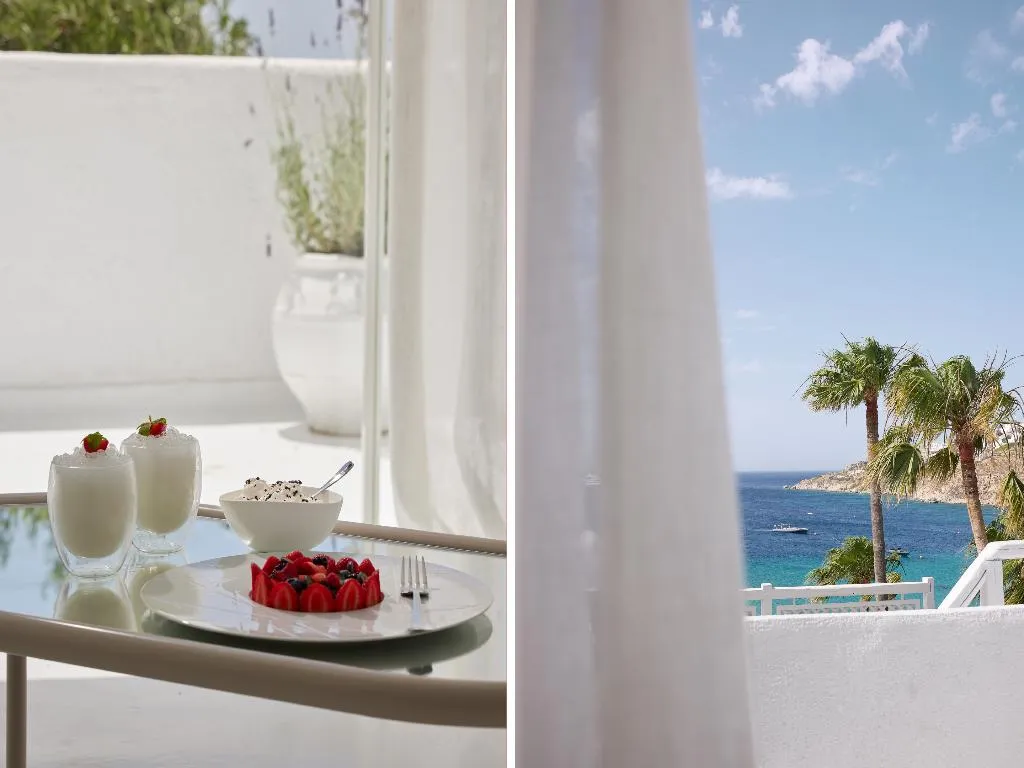 BUNGALOW DELUXE SEA VIEW Room, Mykonos Blu, A Resort to Live, Mykonos
