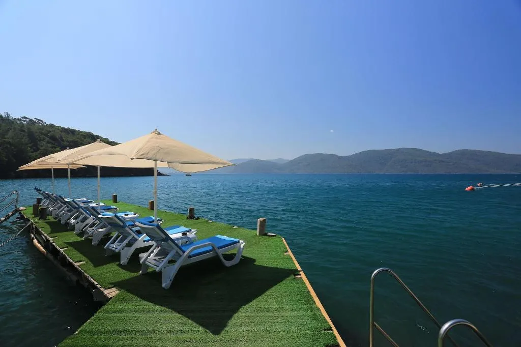 Terrace, Iskelem Otel, Dalaman