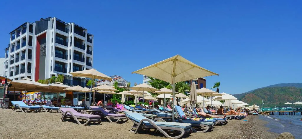 Beach, Marmaris Beach Hotel, Dalaman