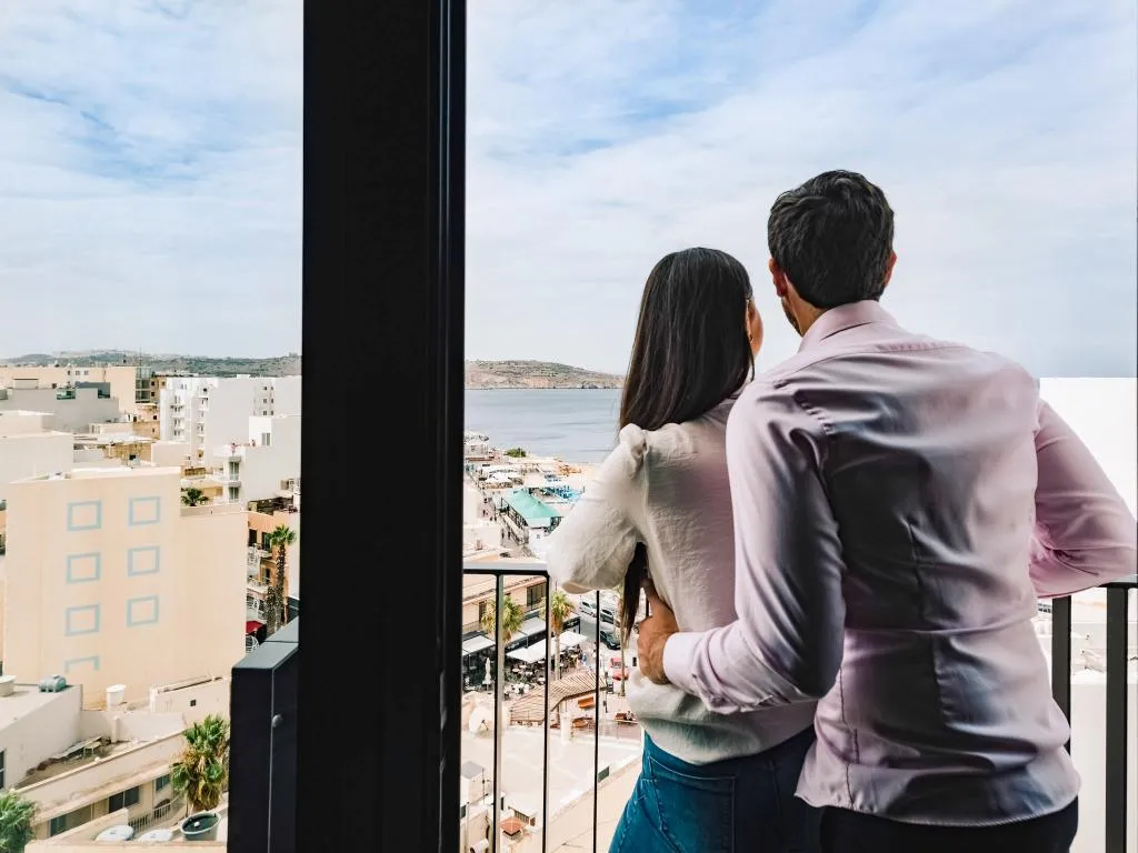 Double or Twin SUPERIOR SEA VIEW Room, ibis Styles ST Pauls Bay Malta, Malta