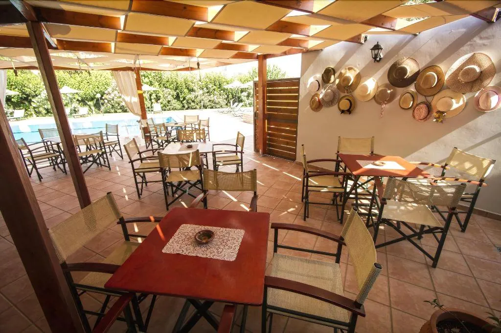 Terrace, Peli Hotel, Crete