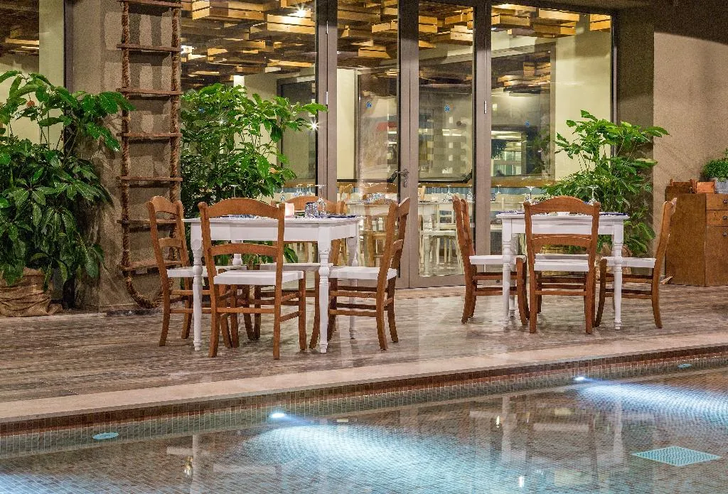 Restaurant, Amada Colossos Ultra All Inclusive Resort, Rhodes