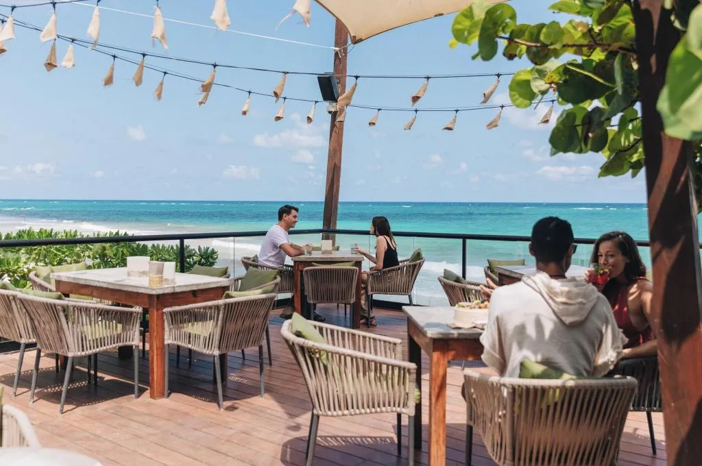 Restaurant, Mezzanine Tulum Colibri Boutique Hotels Adults Onl, Cancun Area