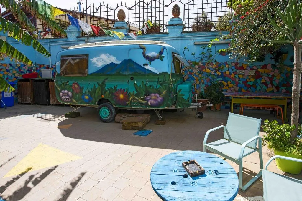 Terrace, Eco Hostel Floreale, Naples