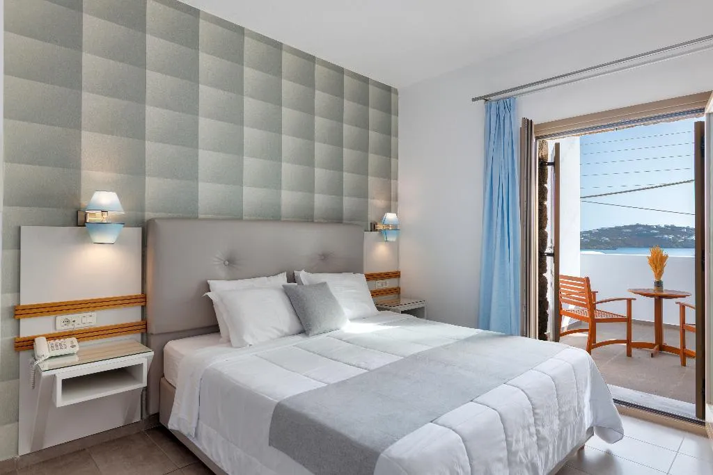 JUNIOR SUITE SEA VIEW Room, Lithos by Spyros & Flora, Mykonos
