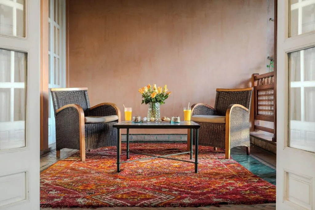 Terrace, Dar Rhizlane, Marrakech