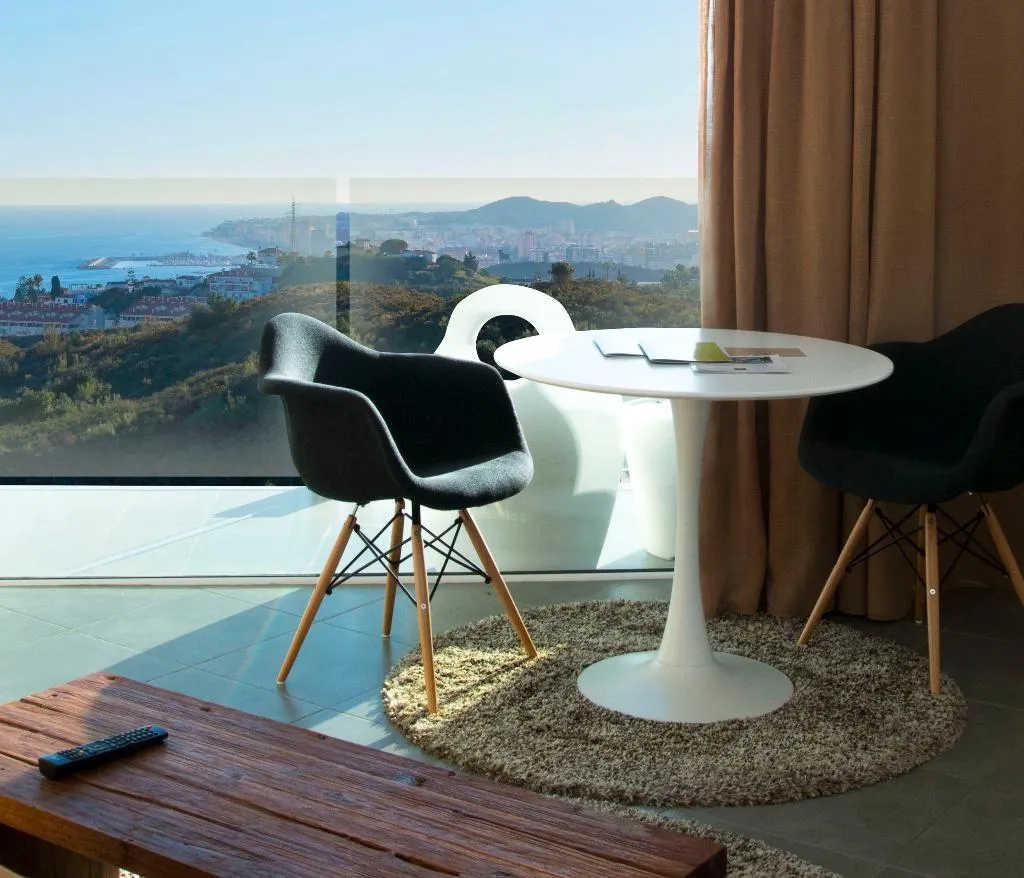DOUBLE SINGLE USE SEA VIEW Room, Higueron Hotel Malaga Curio collection by HILTON, Costa Del Sol